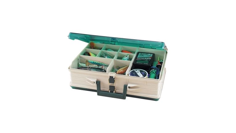 Premium Tackle Storage Plano Double Cover Two Sided Tackle Organizer 