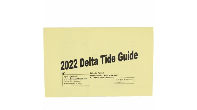 Delta Tide Guide 2022