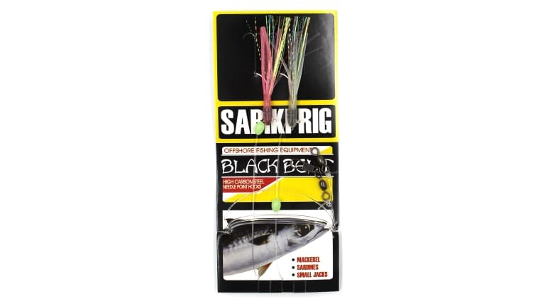 Cobia Rigluminous Sabiki Rigs 50pcs - High Carbon Steel Mackerel