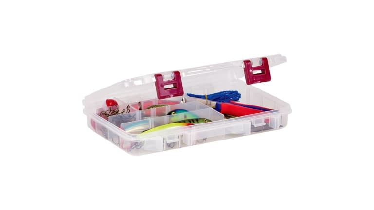 Plano Synergy Medium Pro Latch Organizer, Clear / Red