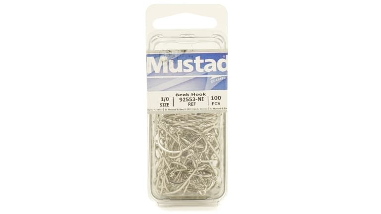 Mustad Beak Black Nickel Octopus Single Hooks 92554-bn at Rs