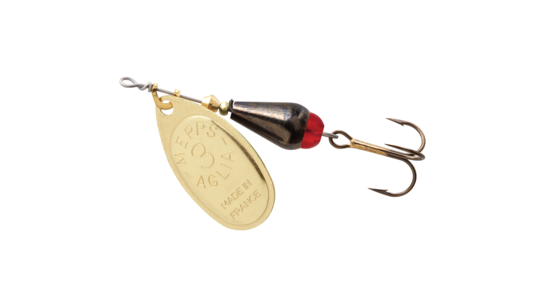 Mepps Plain Aglia Lure, #3 (1/4oz.)