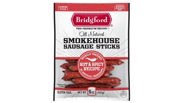 Bridgford Smokehouse Natural Sausage Sticks - 2002