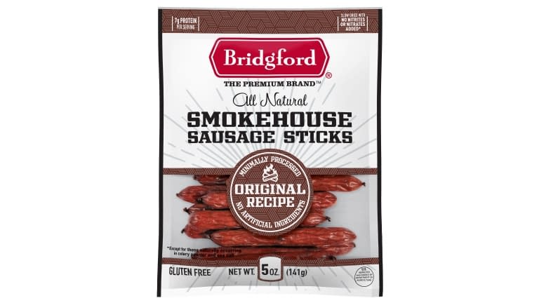 Bridgford Smokehouse Natural Sausage Sticks - 2000