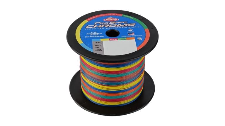 Berkley ProSpec Chrome Metered Braid Bulk Spool