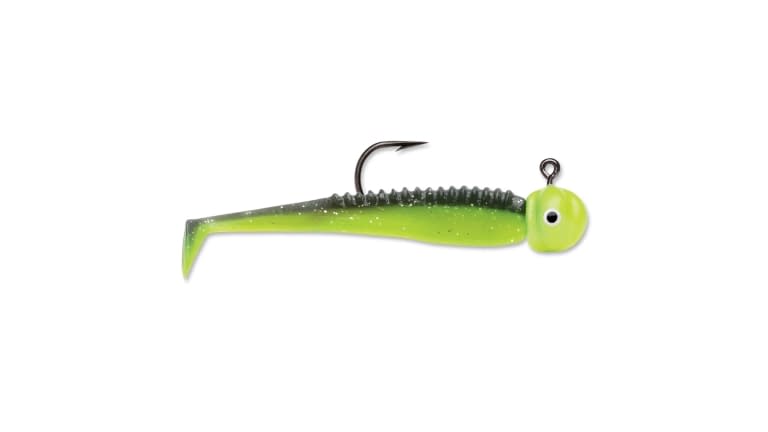 VMC Boot Tail Jig 1/16 oz / Black Chartreuse Glow