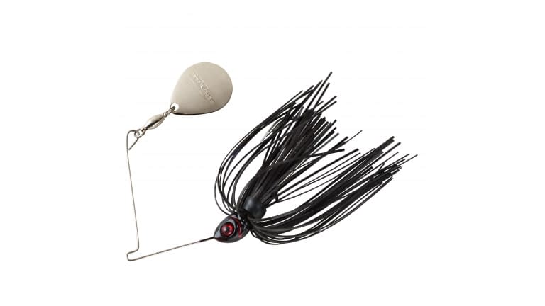 Booyah Single Colorado Blade Spinnerbait 3/8 oz Black