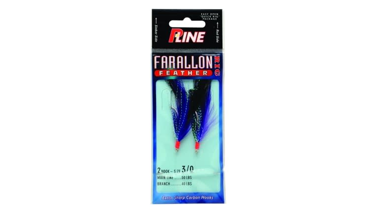 P-Line Farallon Feather - FF50-PUR/BLK