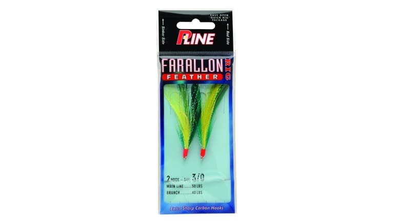 P-Line Farallon Feather - FF50-GRN/CHT