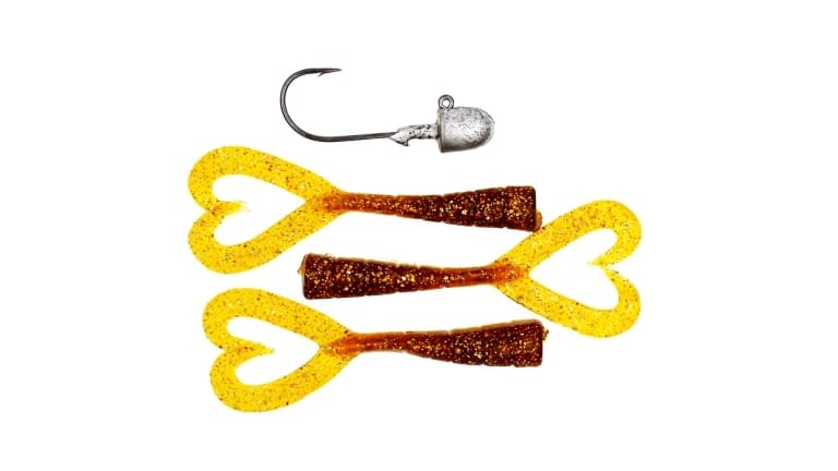 Kalins Scampi 4'' 3pk With Jig Head - 701