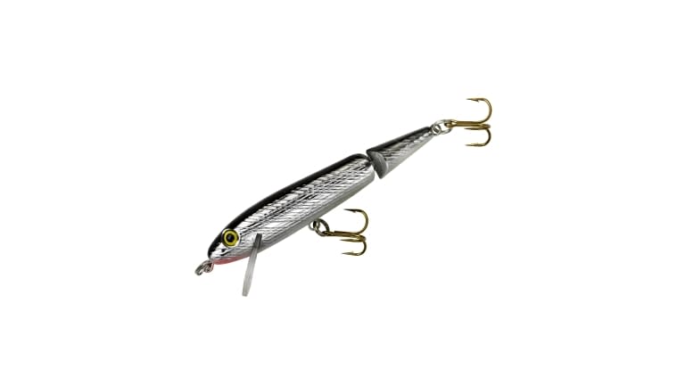 Rebel Jointed Minnow Silver Black 3/32 oz