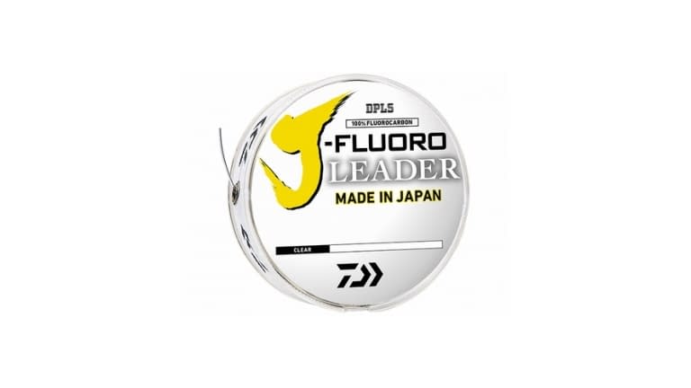 Daiwa J-Fluoro Fluorocarbon Leader 6 Pound - 100 Yards