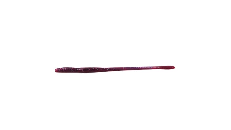 Keeper Custom Worms Straight Tail Worms - Oxblood
