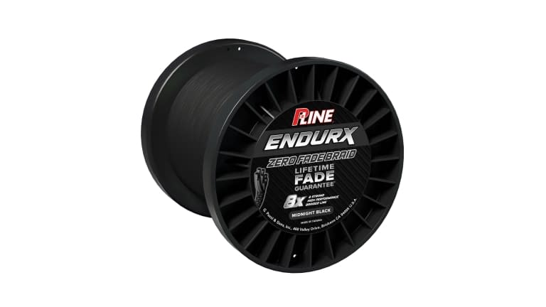P-Line EndurX Braid Bulk Spool PEBB-2500-65 Midnight Black