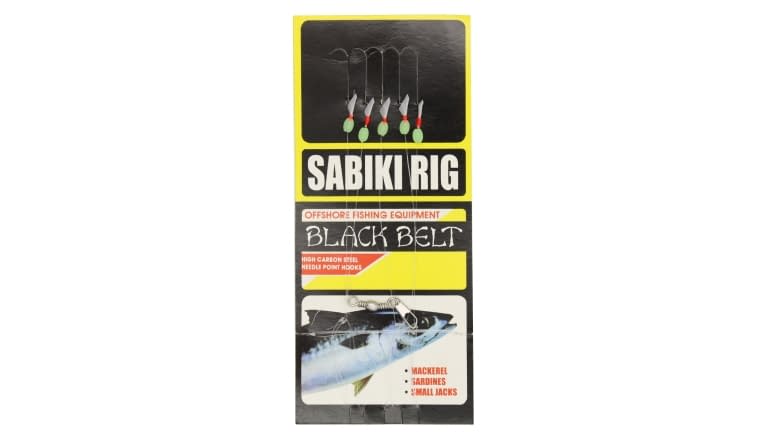 Black Belt Fish Skin Sabiki Rigs - FSS