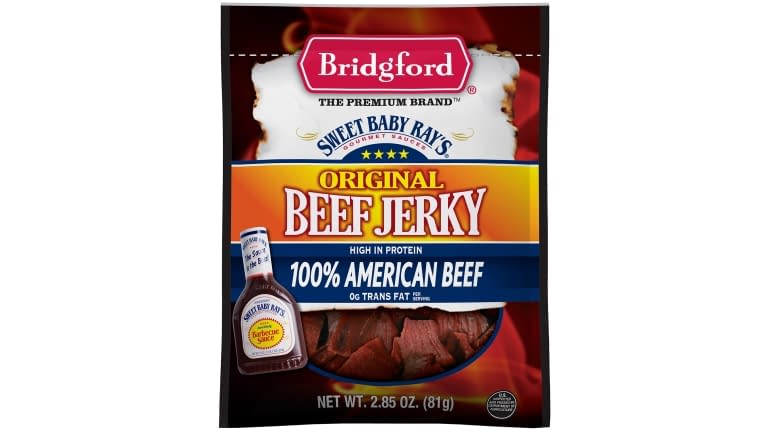 Bridgford Sweet Baby Ray's Beef Jerky - 1981