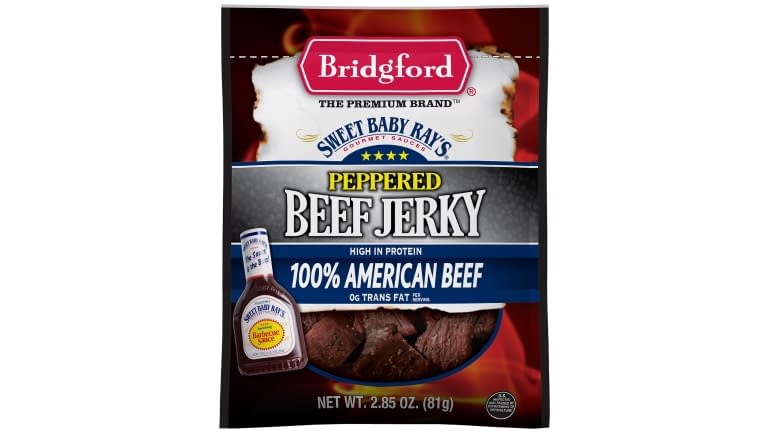 Bridgford Sweet Baby Ray's Beef Jerky - 1985