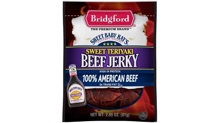 Bridgford Sweet Baby Ray's Beef Jerky - 1984