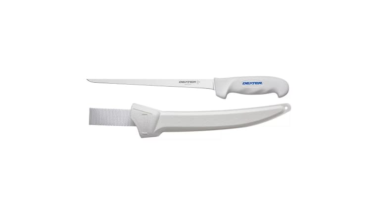 Dexter Russell SOFGRIP Narrow Flexible Fillet Knife w/ Scabbard