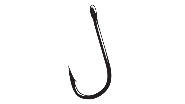 Gamakatsu Spinner Bait Trailer Hooks, Gray