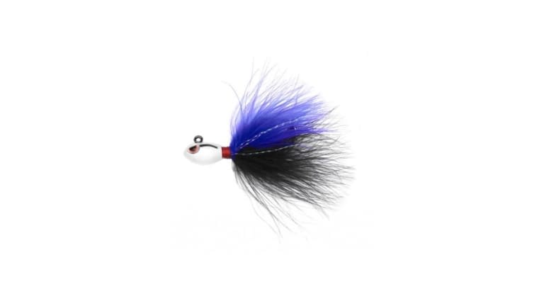 Spro RkSTAR Steelhead Jig, Purple/Black/White / 1/8 oz.