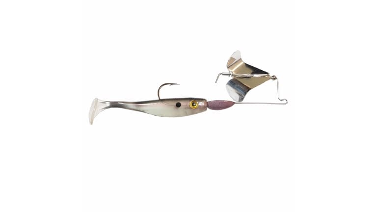 Big Bite Baits Suicide Shad Buzzbait Silver Blade/Pearl / 3/8 oz