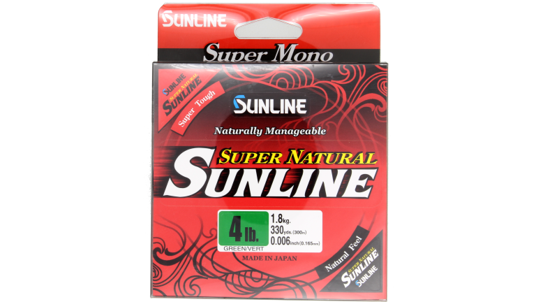 Sunline Super Natural Monofilament 330yd - 63758770