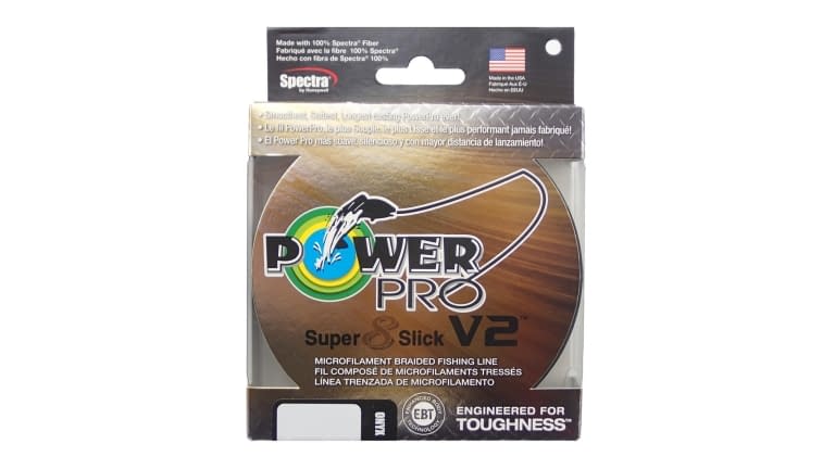 Power Pro 31500650300E Super Slick V2 65lb 300yd Moss Green