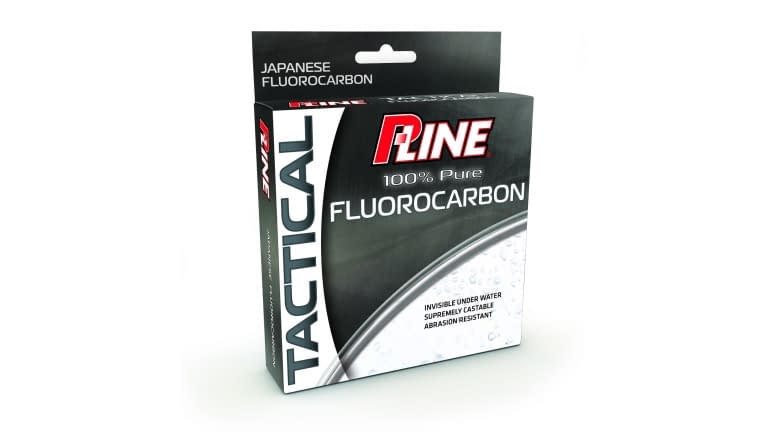 P-Line Fluorocarbon Fishing Line, Clear, 8 lb