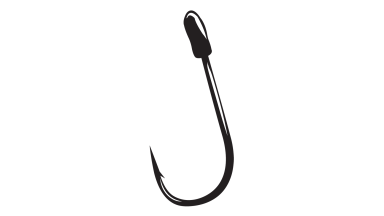 Gamakatsu Trailer Hook SP, Black, 1/0