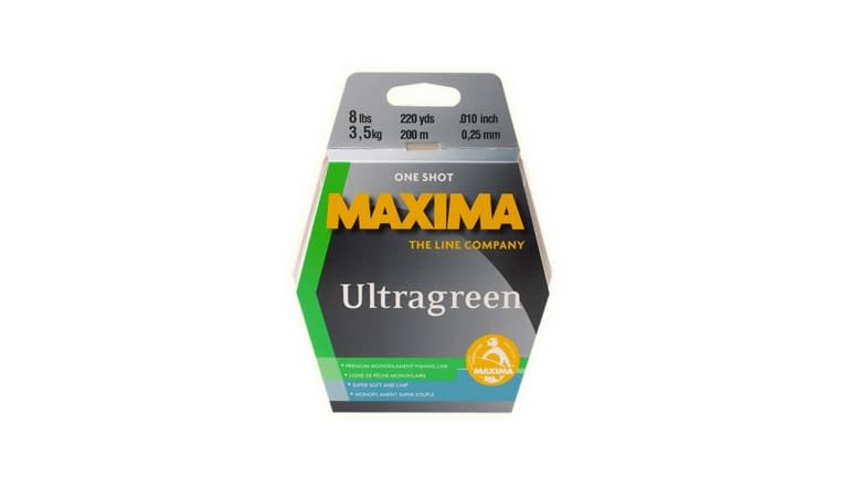 Maxima Ultragreen One Shot Spool - 220yds 15lb