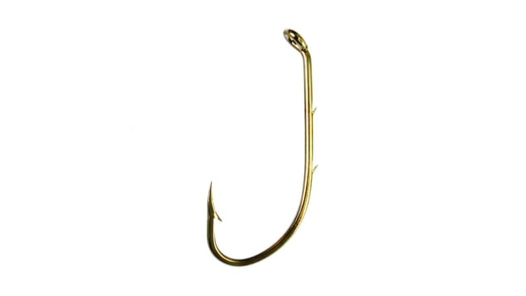 Eagle Claw Baitholder Hook, Curved/Forged, 2 Sliced, 181A