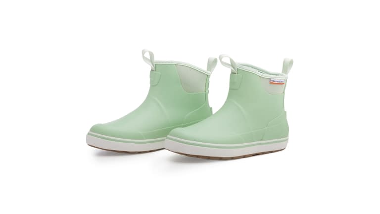 Grundens Womens Deck Boss Ankle Boots - Sage Green
