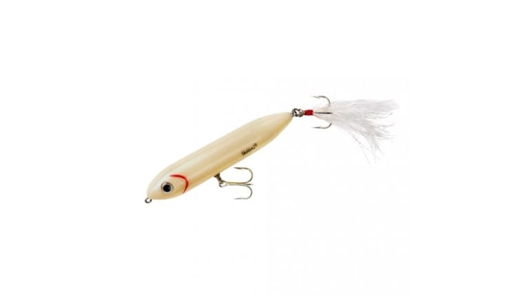 Heddon - Super Spook Jr. Bone / Feather Dressed