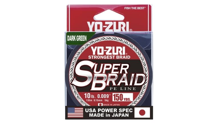 Yo-Zuri SuperBraid 150yd - SB10LBDG150