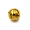 Big Daddy Solid Brass Beads - Style: Gold