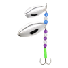 Silvertron Spinner Double Blade - Style: Curly Special