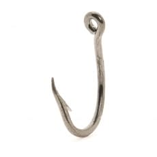 Mustad Ultrapoint Hoodlum Live Bait Barbed Single Eyed Hook Black