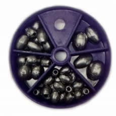  Bullet Weights Slip Sinkers 1/16 oz. 25 pc : Fishing Sinkers :  Sports & Outdoors