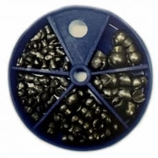 Bullet Weights - Slip Worm Sinkers, 3/16oz Painted Black