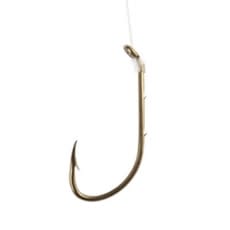 PACK OF 100 Size 4/0 TACKLEWORKS Offset Nickel Kahle Hooks Bent Eye Up