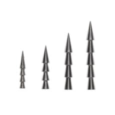 Mustad Tungsten TitanX Neko Screw Weights - TackleDirect