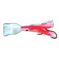 Buy Mack's Lure 40550 Pee Wee Wiggle Hoochie Hot Pink Glow Online