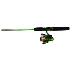 Master Fishing Tackle Master Fishing Roddy Hunter Spinning Combo,  Black/Gold, 7-Feet