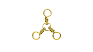 Eagle Claw 3-Way Swivels - BR - Thumbnail