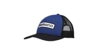 Shimano Fabric Patch Trucker Hat - Blue - Thumbnail
