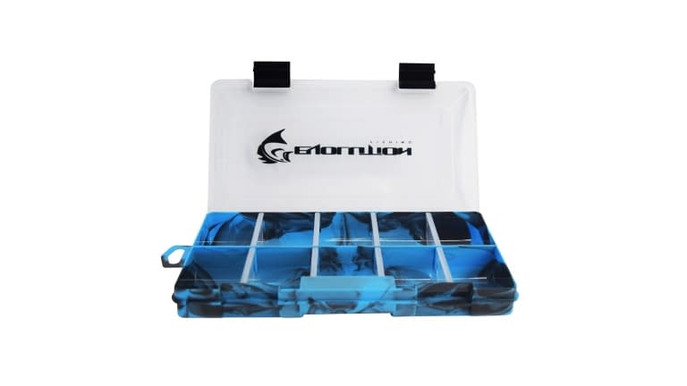 Evolution Drift Series Colored Tackle Trays - 35015_Blue_Evolution_Drift_Tackle_Tray_Open