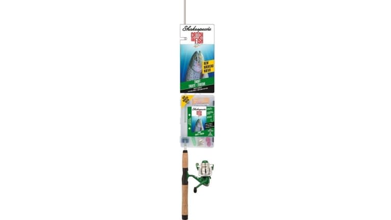 Shakespeare Catch More Fish Trout Spinning Combo