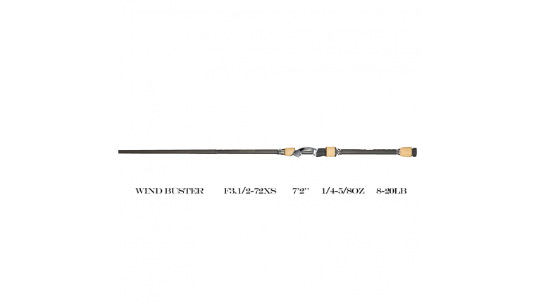 Megabass Destroyer P5 Spinning Rods - Wind Buster