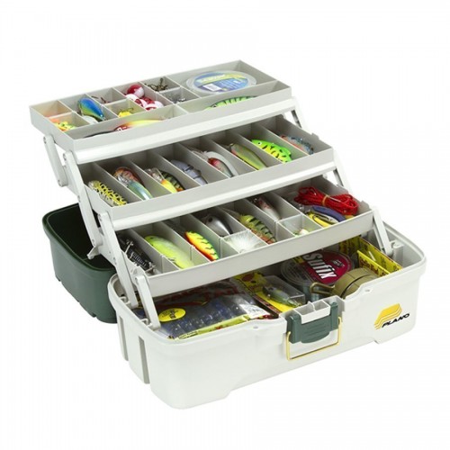 Plano Guide Series Angled StowAway Rack Fishing Tackle Box Storage